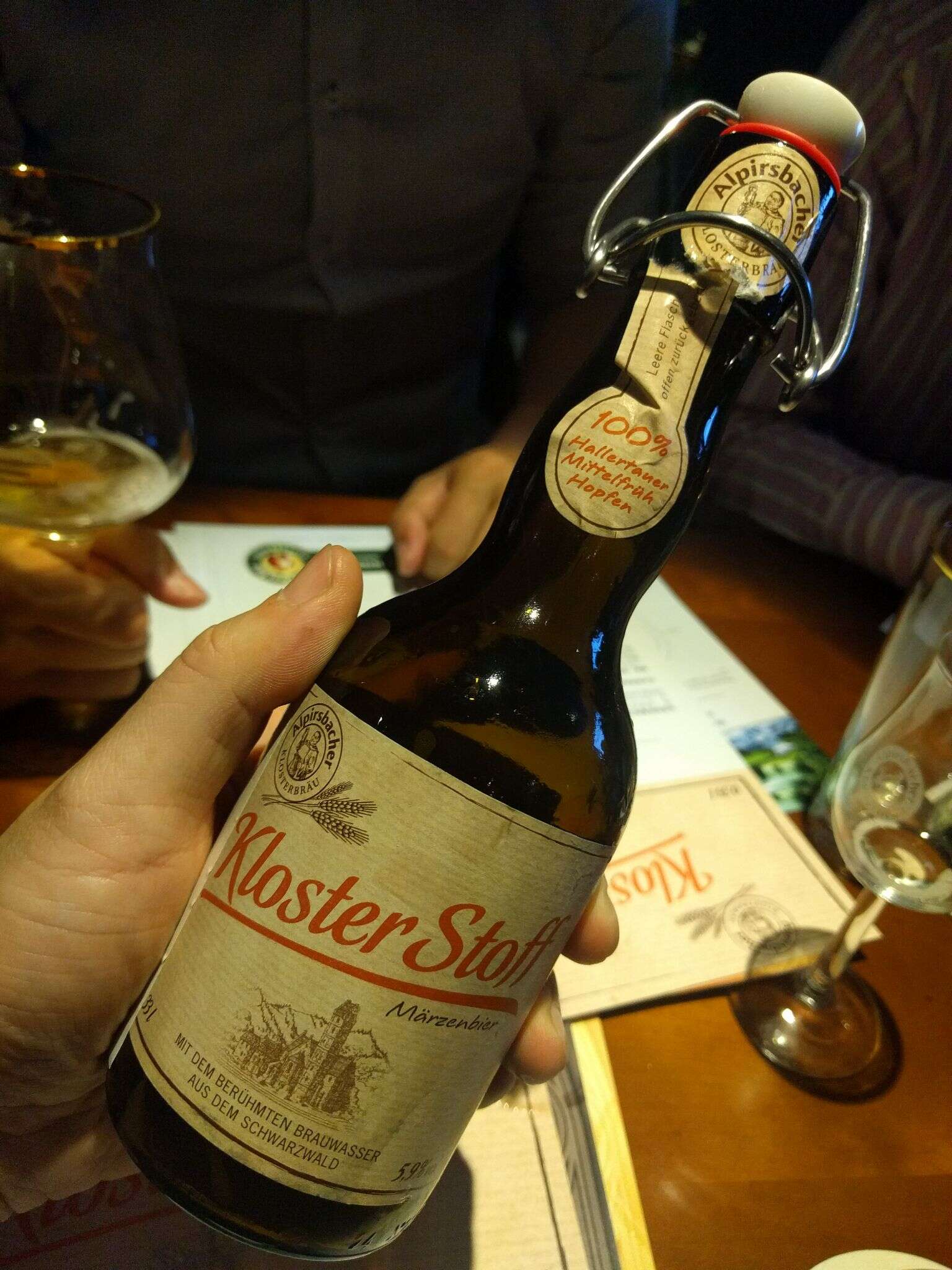 Alpirsbacher Klosterbräu Kloster Stoff Märzenbier 20170506 195802